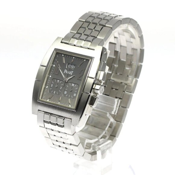 PIAGET Upstream 27150 Chronograph gray Dial Quartz Men's Watch_801990 - Picture 1 of 7